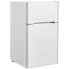 3.2 cu ft. Compact Stainless Steel Refrigerator-White