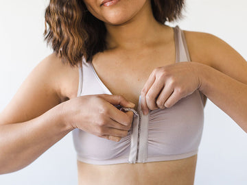 Maia Front Close Bra, Mauve