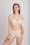 Bra Milavitsa 117180 - Lace, Triple-Cup, Decorative Insert