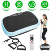 Vibration Exercise Machine With Resistant Bands Remote Control Whole Body Vibration Platform Workout Equipment Home Fitness Training Equipment For Weight Loss Fat Burner