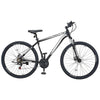 Mountain Bike, 29 inch MTB Bicycle with Front Suspension, 21 Speeds SHIMANO Twist Shifting, Comfort Saddle, Dual Disc Brakes, Aluminum Alloy Frame, Adult Sport Cycling Bicycle Trail Snow