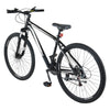 Mountain Bike, 29 inch MTB Bicycle with Front Suspension, 21 Speeds SHIMANO Twist Shifting, Comfort Saddle, Dual Disc Brakes, Aluminum Alloy Frame, Adult Sport Cycling Bicycle Trail Snow