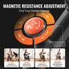 Exercise Bike, Adjustable Magnetic Resistance Stationary Bike, Indoor Cycling Bike for Home Cardio, Workout Bike with Silent Belt Drive, Comfortable Seat Cushion, LCD Monitor, and Heavy Flywheel