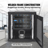 VEVOR 12U Wall Mount Server Cabinet, 15.5'' Depth, Network Rack Enclosure, Supports up to 200 lbs, Secure Locking System, Ideal for IT Hardware, Audio/Video Components