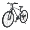Mountain Bike, 29 inch MTB Bicycle with Front Suspension, 21 Speeds SHIMANO Twist Shifting, Comfort Saddle, Dual Disc Brakes, Aluminum Alloy Frame, Adult Sport Cycling Bicycle Trail Snow