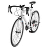 Road Bike, 700C Wheels Racing Bike, SHIMANO 21 Speeds Drivetrain City Commuter Road Bicycle, Urban Adult Sport Bicycle with Carbon Steel Frame, Drop Bar, Caliper Brake, for Men and Women