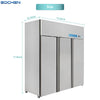 EQCHEN 72 Inch 3 Door Commercial Refrigerator