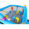 Extra-Large Multifunctional Jump'N Slide Inflatable Bouncer With Blower (SAK81243)