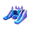 16FT Pink Castle Bounce House Combo With Double Water Slide (SAK84027)