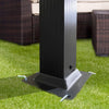 [10X13FT] Alora Premium Outdoor Patio Retractable Pergola With Canopy (SAK01864)
