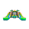 16FT Tropical Bounce House Combo With Double Water Slides (SAK92508)